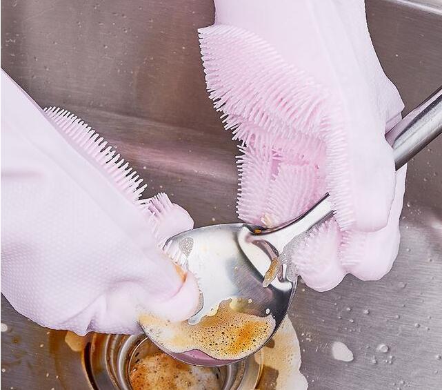 多功能硅膠魔術手套，洗碗只用幾秒！