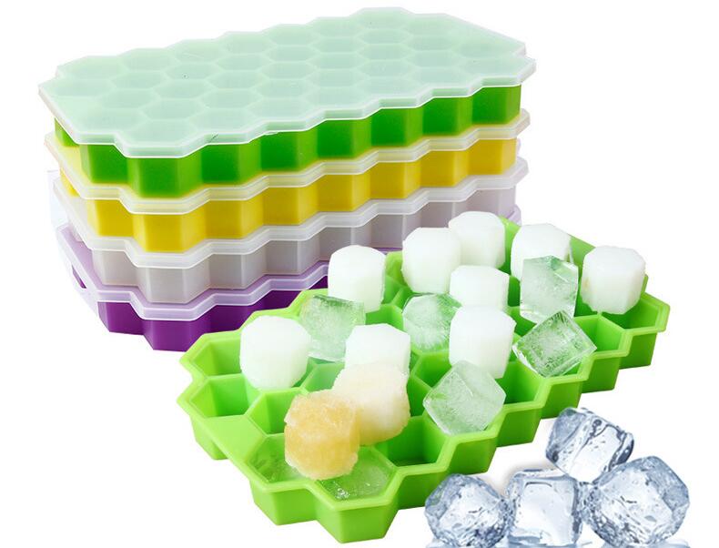 蜂窩硅膠冰格冰塊模具制冰盒