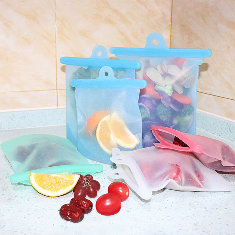 硅膠保鮮袋食物收納袋